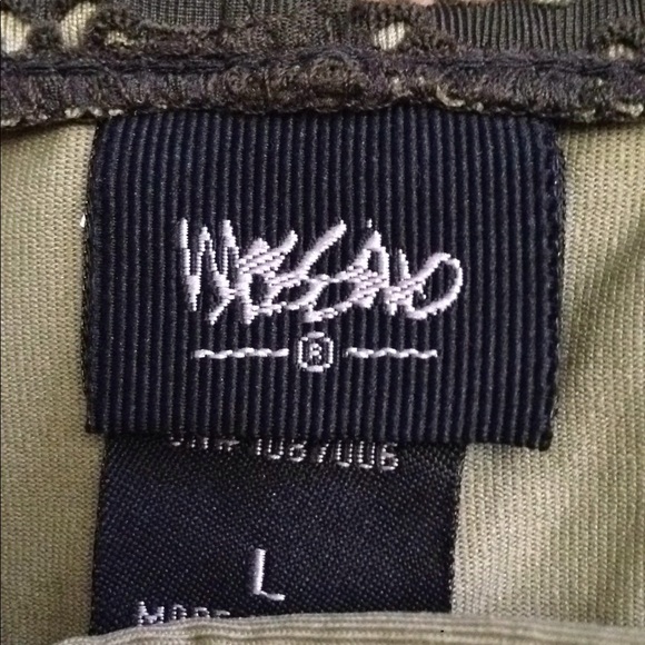 Mossimo 2pc olive green detailed bathing suit - Picture 3 of 4